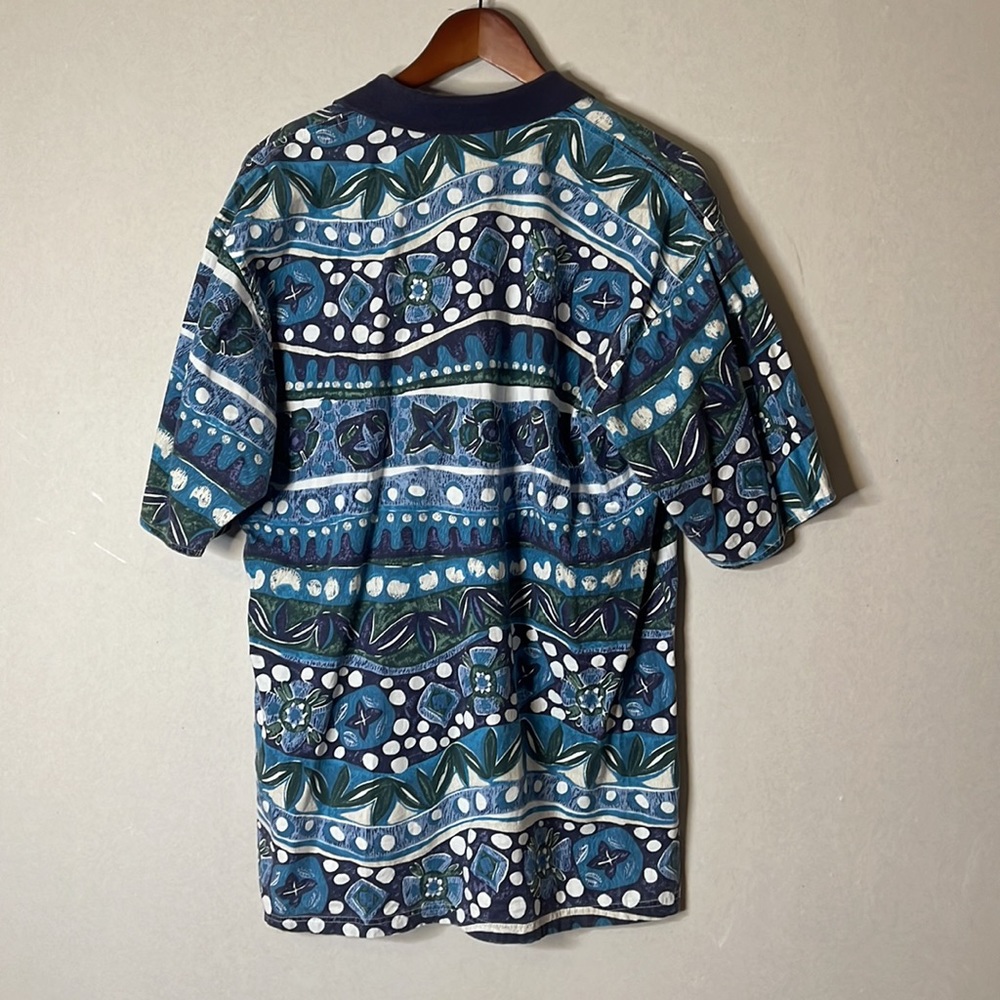 Colorful Patterned Men's Shirt - Picture 4 of 4